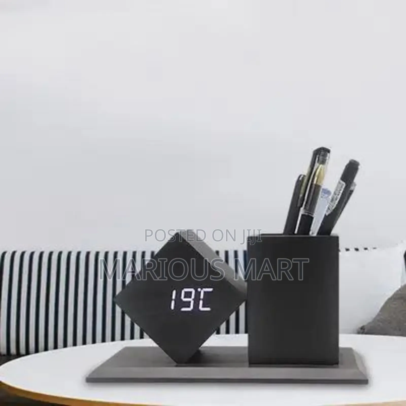 Wooden Digital Alarm Clock