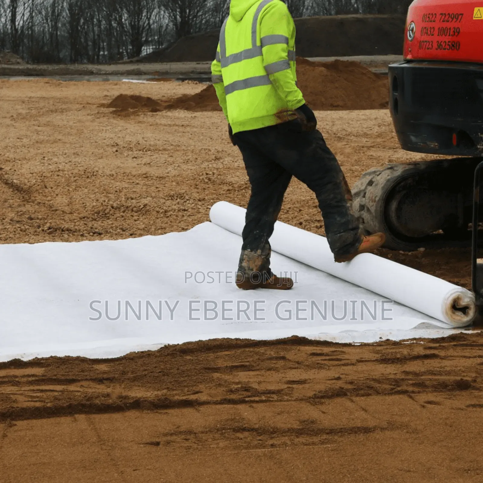Geotextile Waterproof Fabric , Non Woven