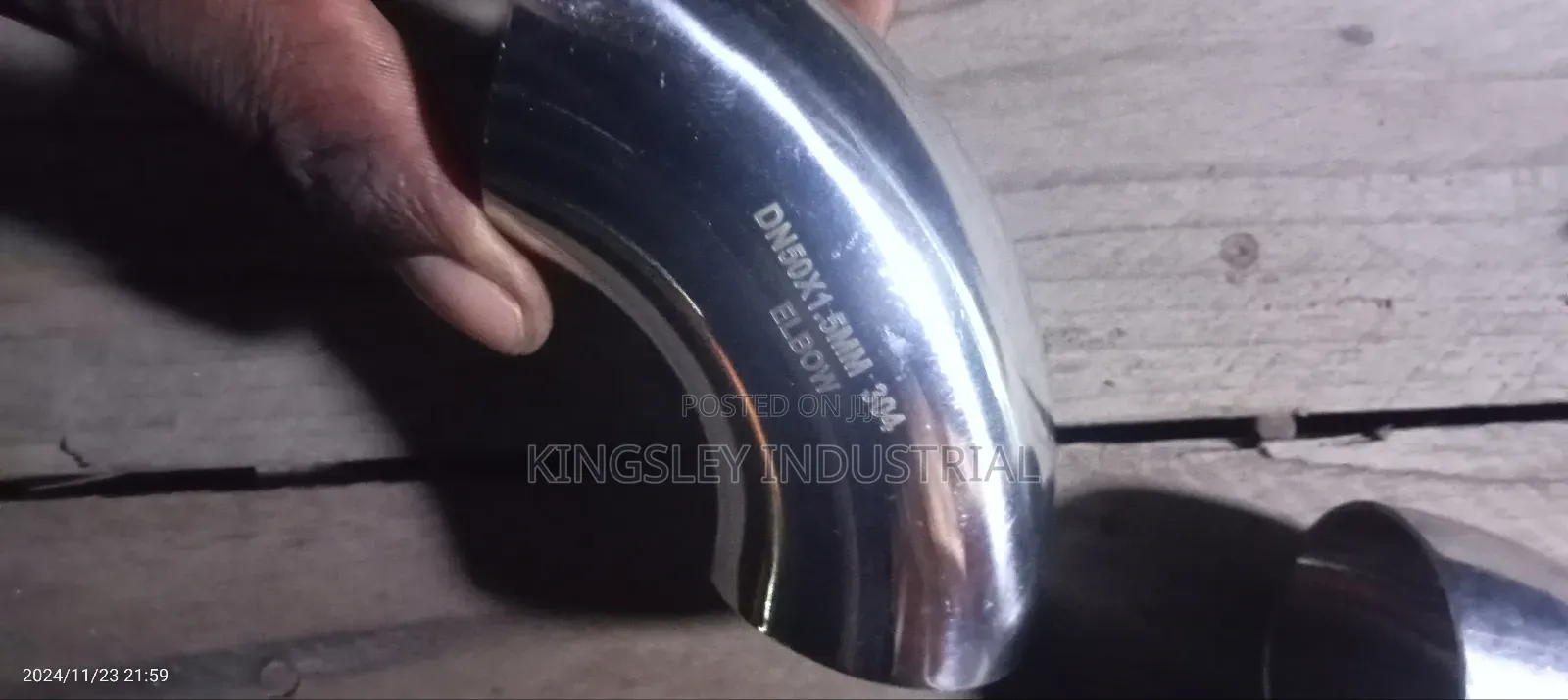 Pure Stainless Elbow DN50-1.5mm SS 304