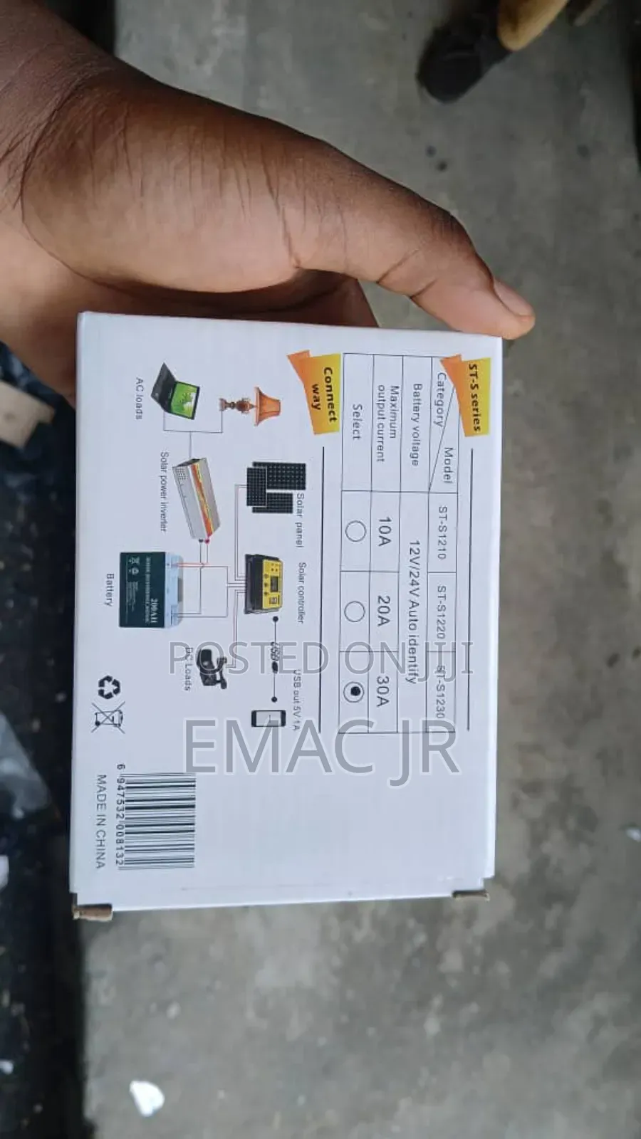 PWM Charge Controller 12v 24v 30a