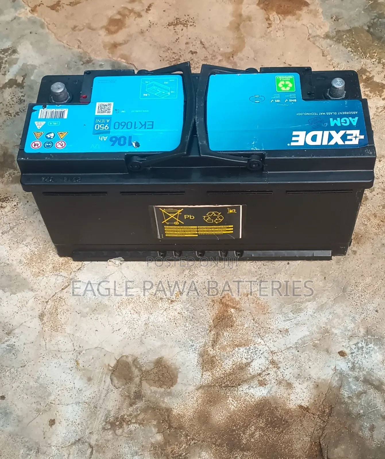 Exide 105amps Agm