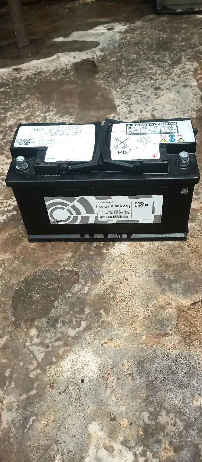 Tokunbo Bmw Battery