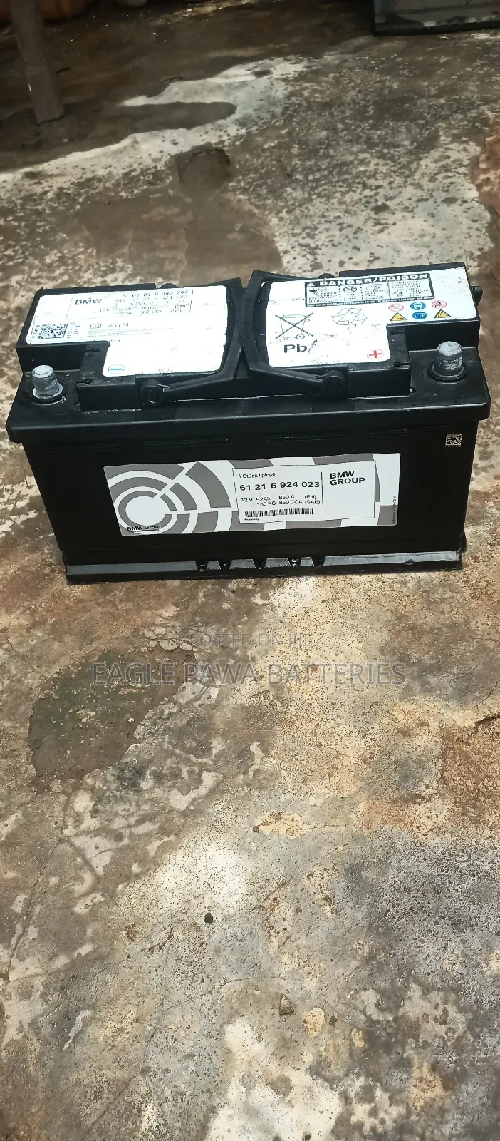 Tokunbo Bmw Battery