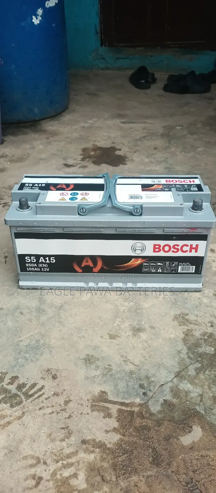 12v 105amps Bosch Agm Battery