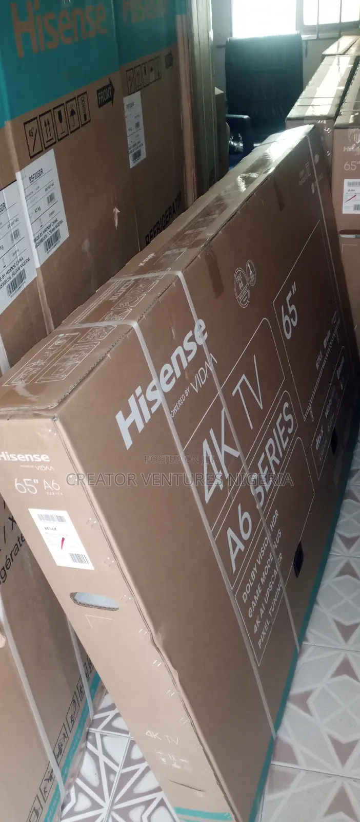 Hisense 65"Smart Android LED TV, NETFLIX,BLUETOOTH,USB,2024