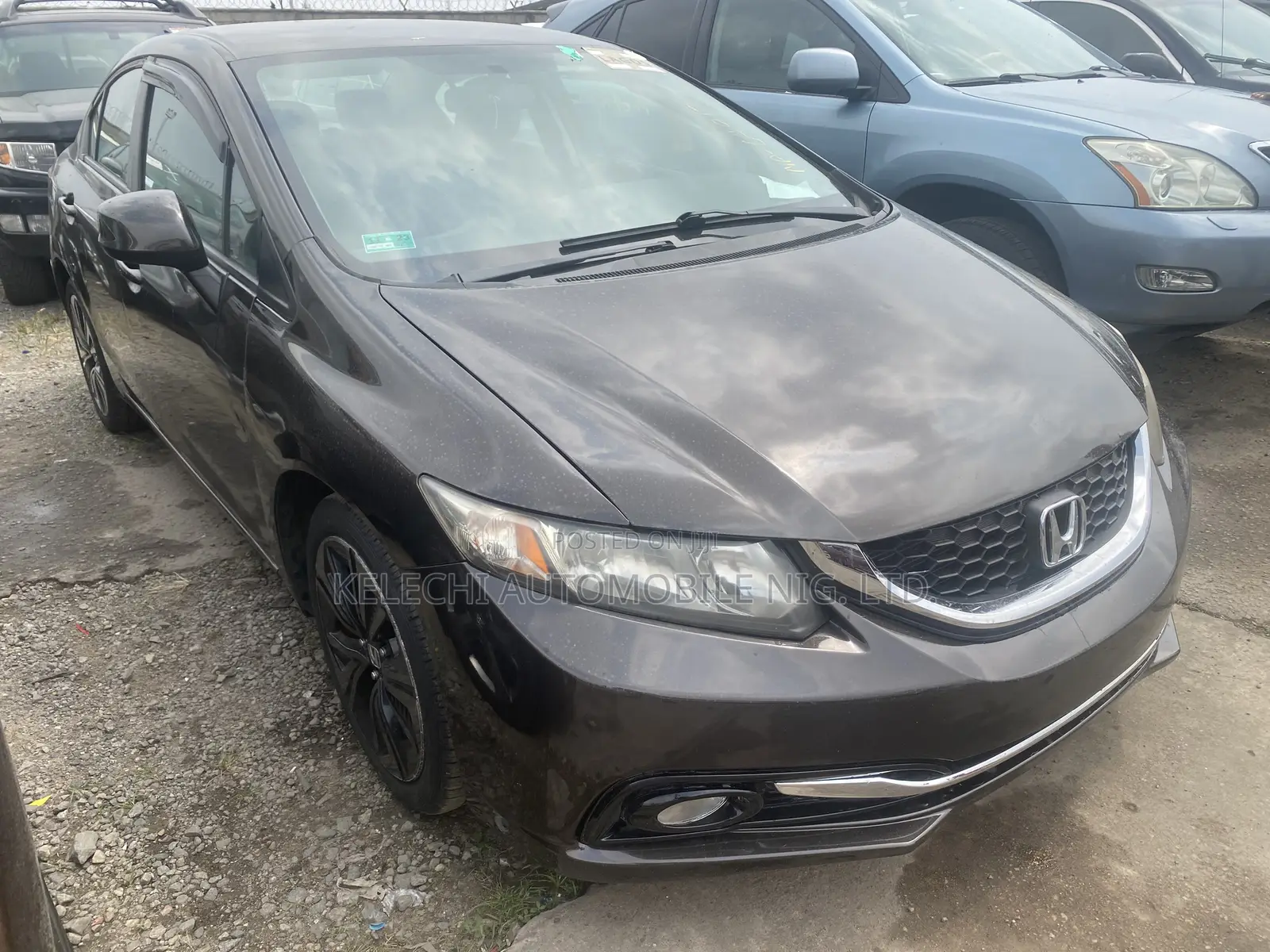 Honda Civic Sedan LX 2013 Gray
