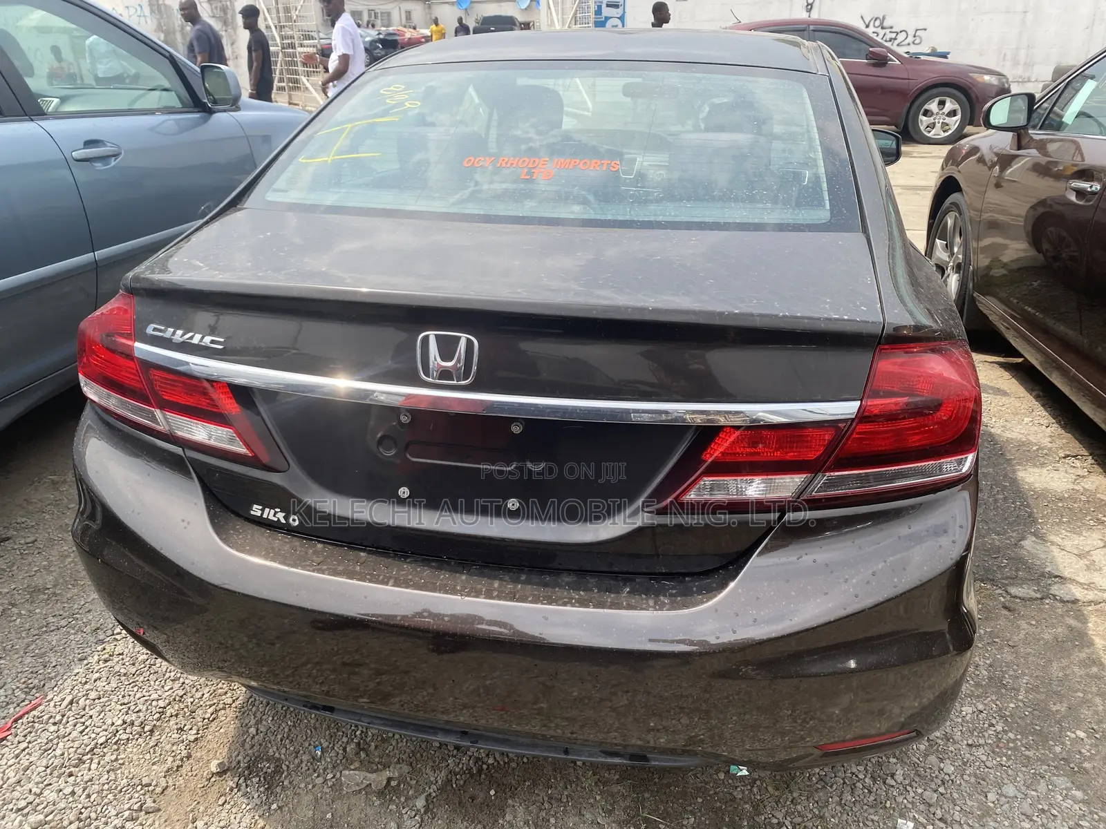 Honda Civic Sedan LX 2013 Gray