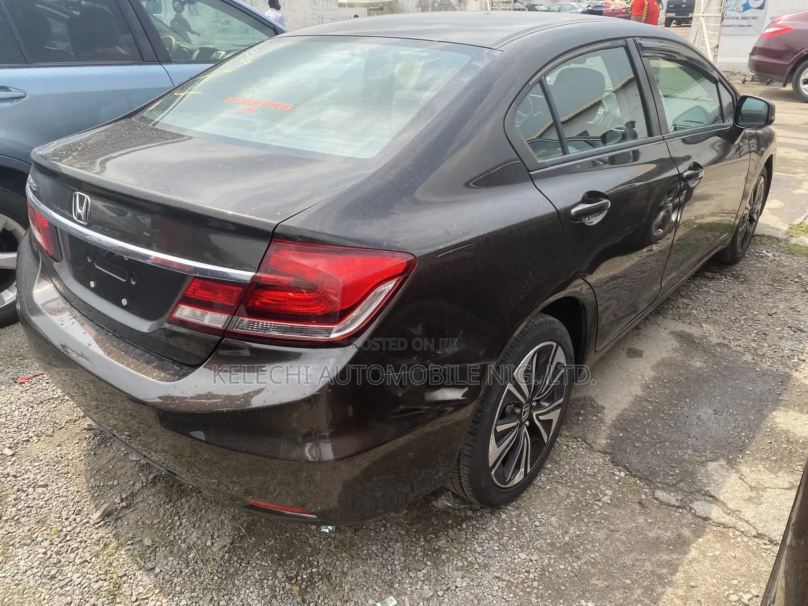 Honda Civic Sedan LX 2013 Gray