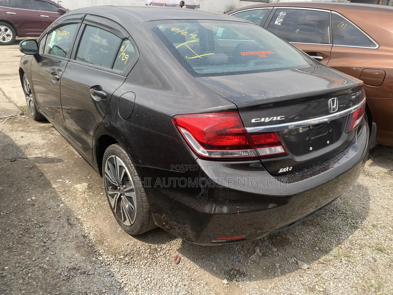 Honda Civic Sedan LX 2013 Gray
