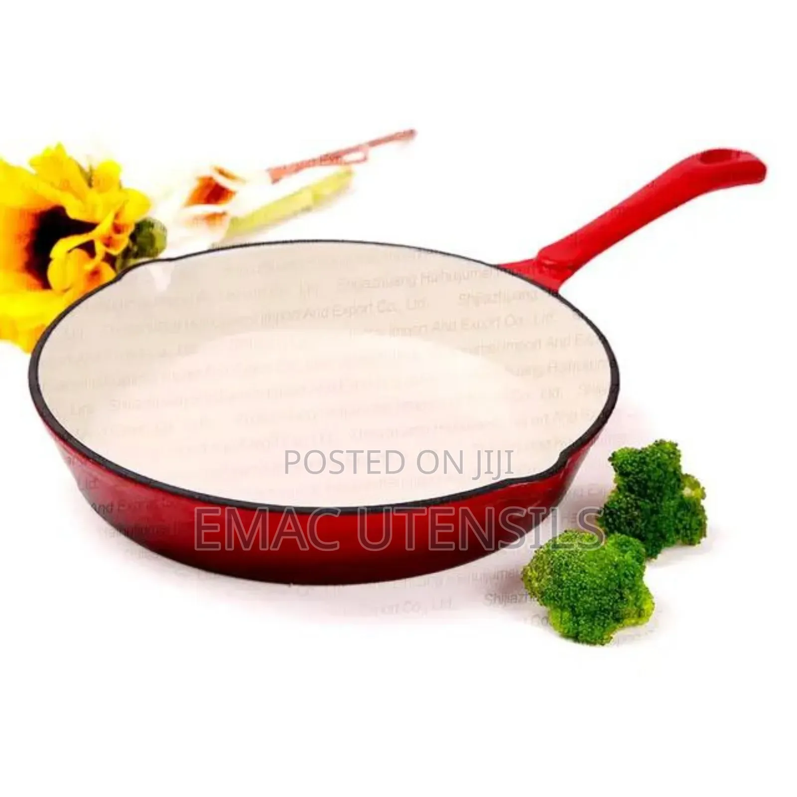 24cm Quality Ceramic Inamel Cast Iron Fry Pan