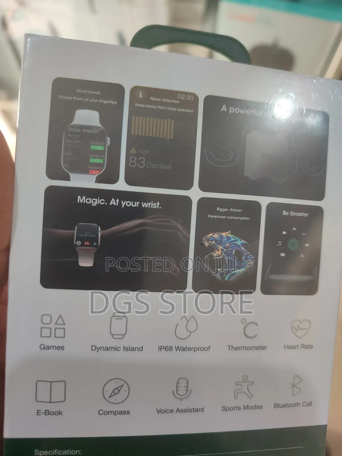 Green Lion Active 49 49mm Smart Watch 