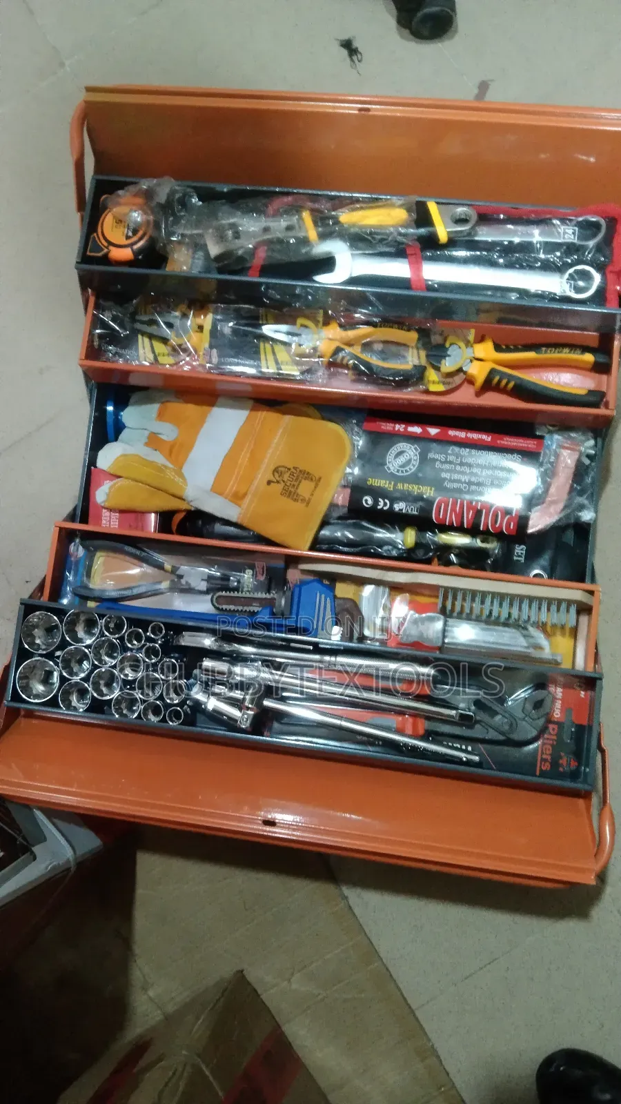 Complete Set of Mechanical Tools Box