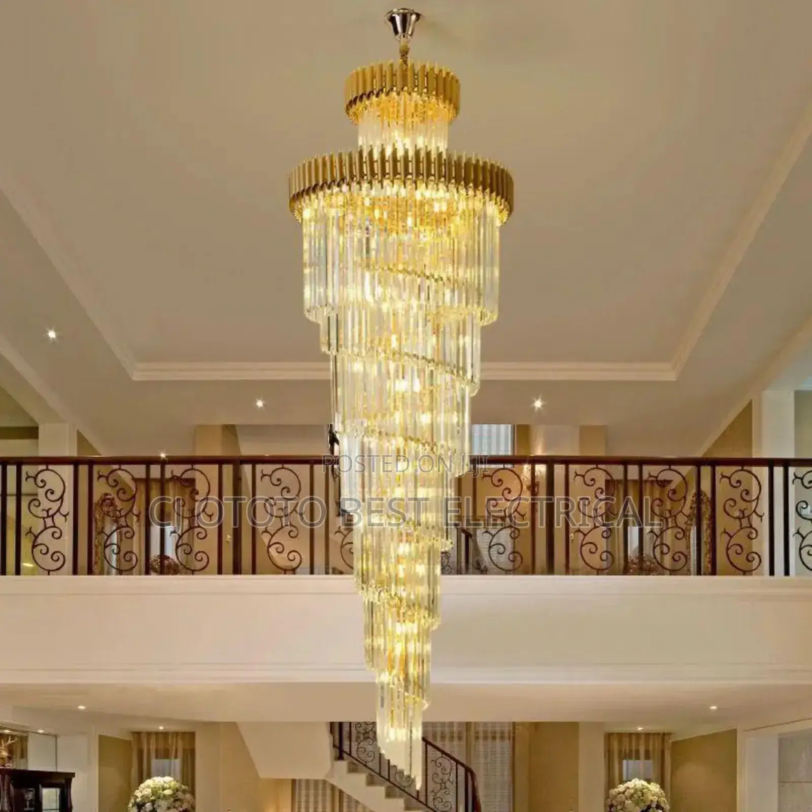 Crystal Luxury Staircase Light Available Now