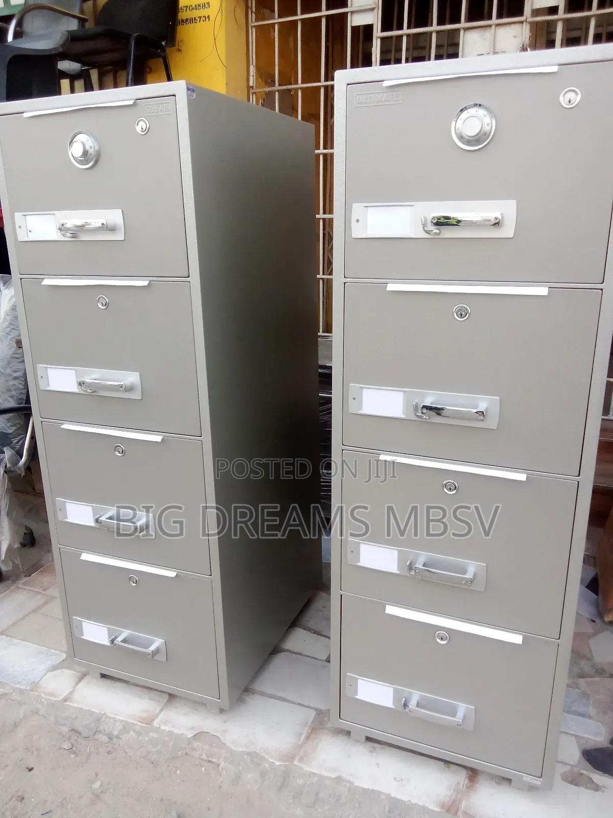 Gb And Ult 4drawer Fireproof Safe