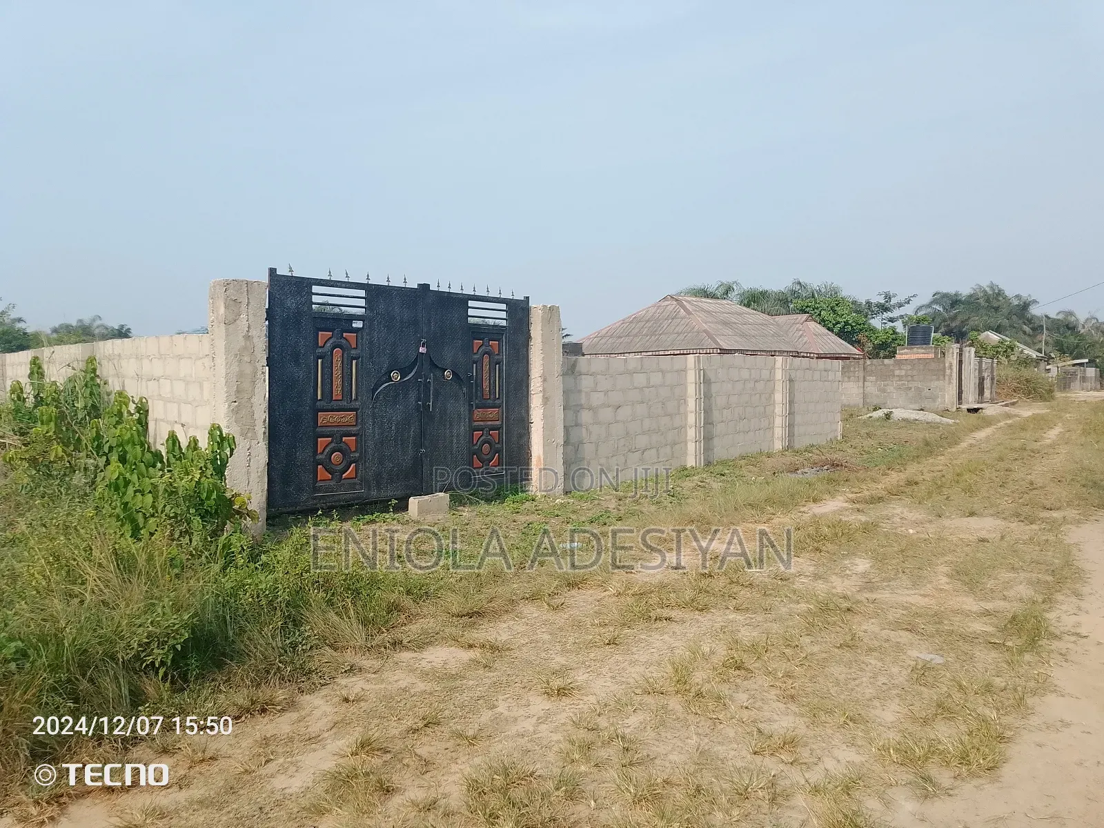 Full Plot For Sale At Ikorodu 60/120 Receipt, Survey Plan