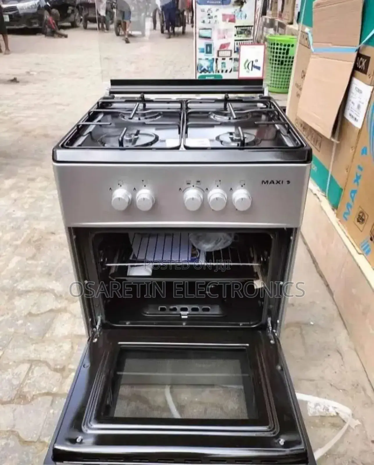 Maxi Gas Cooker 50x50 All Gas
