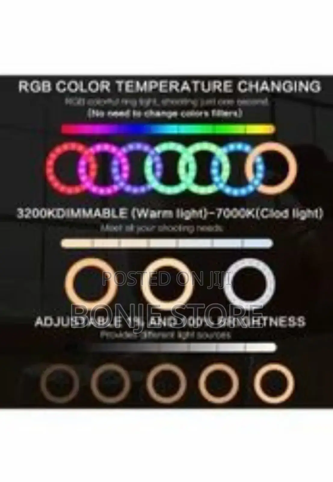 12 Inches RGB LED Ring Light