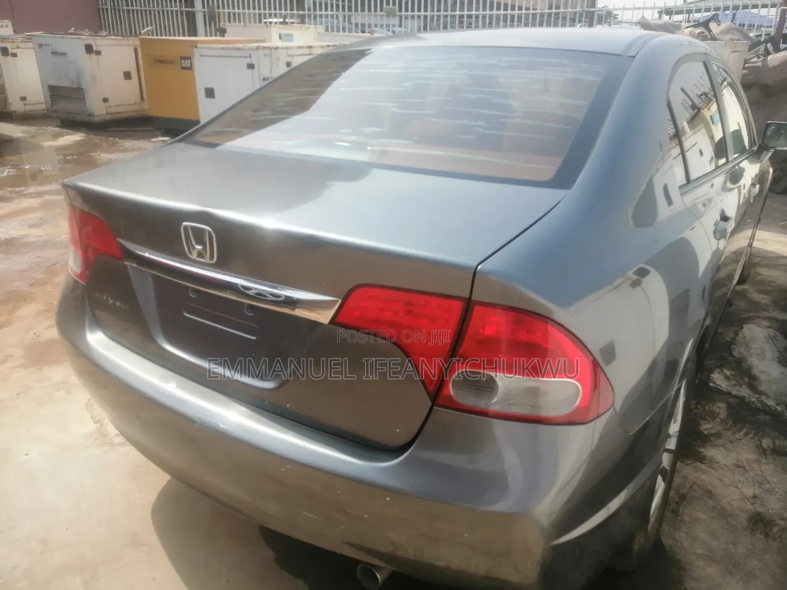 Honda Civic EX Sedan 2010 Gray