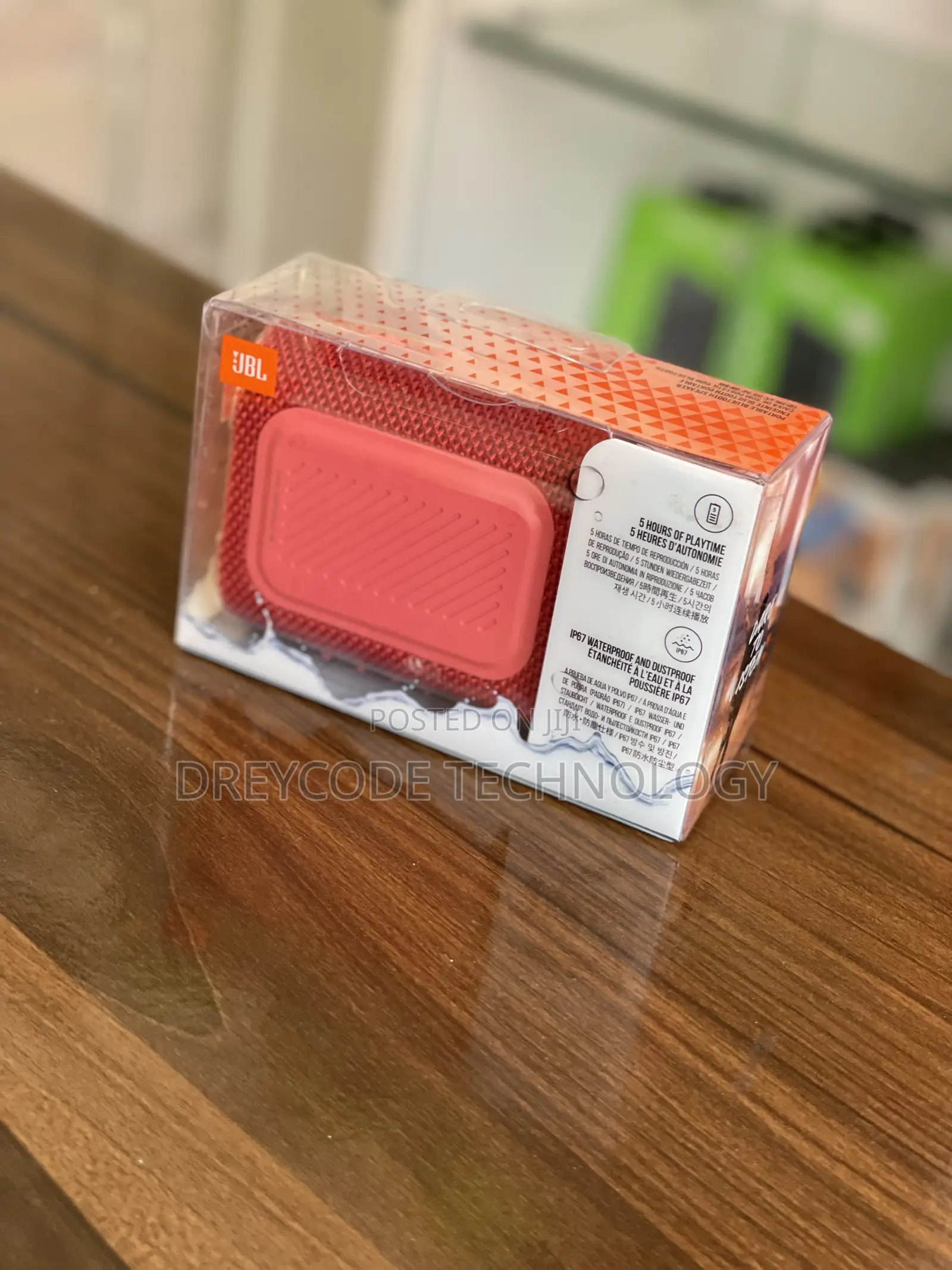 JBL Go 3 - Waterproof Ultra Portable Bluetooth Speaker
