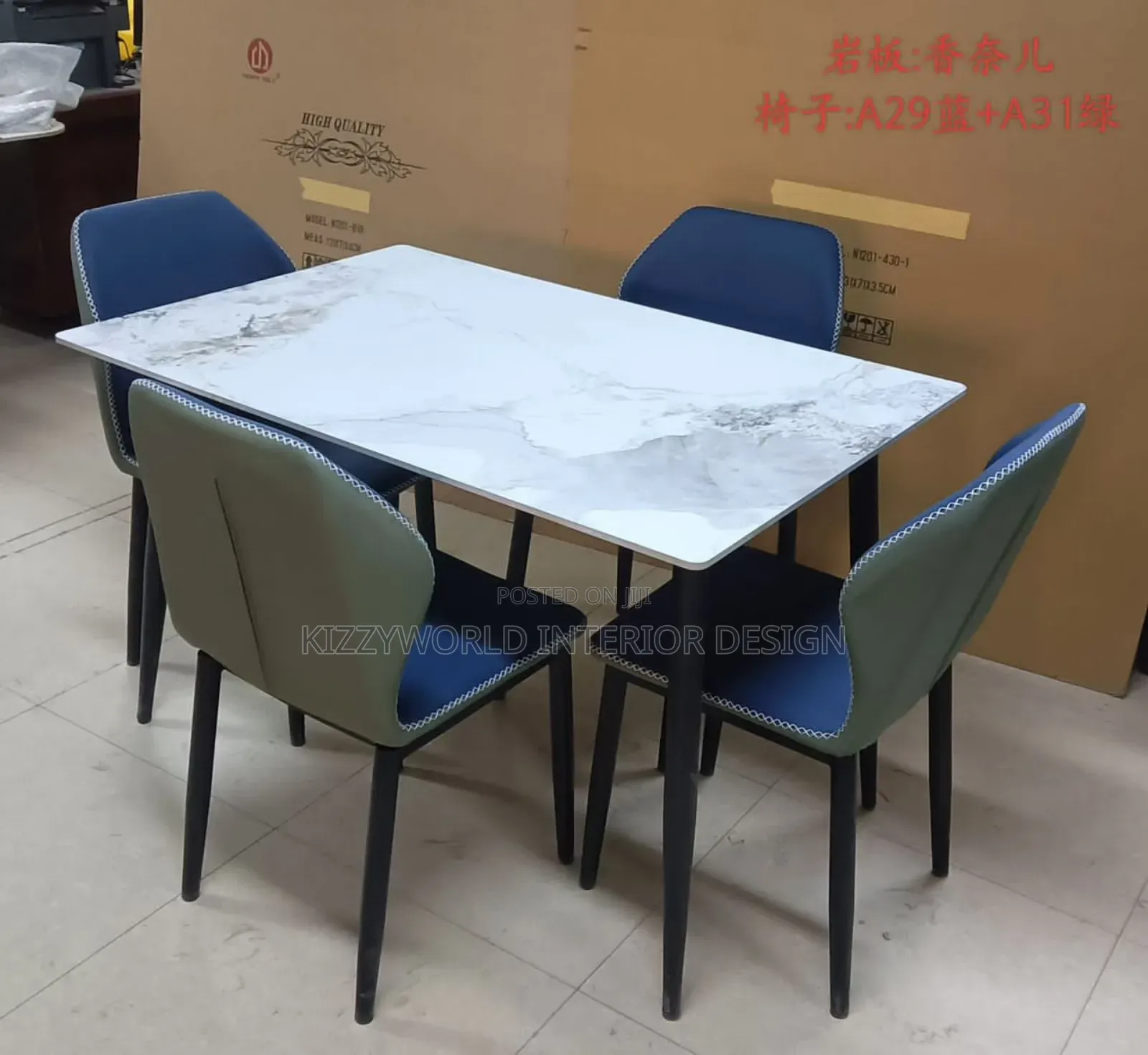 Pure Quality Marble Dining Table.