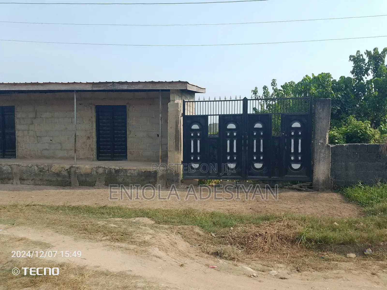 4 Shop With Toilet,Fence ND Gated at Morekete 650 Square MTR