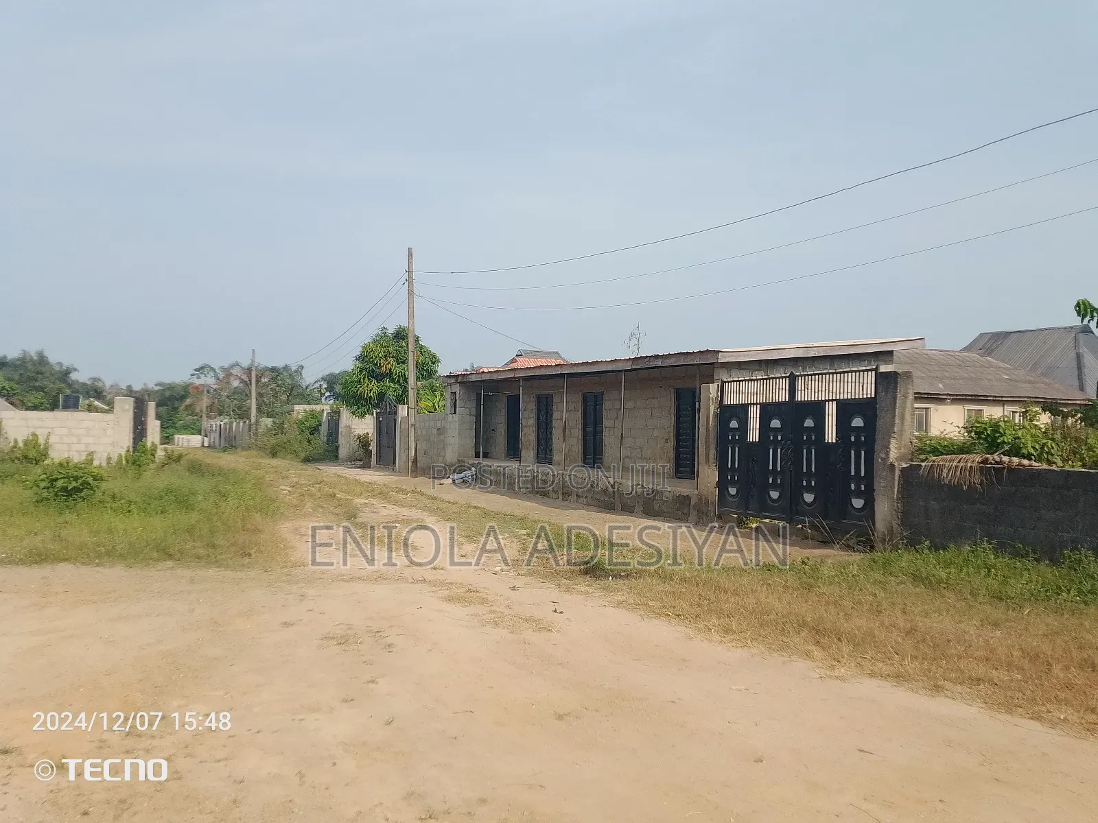 4 Shop With Toilet,Fence ND Gated at Morekete 650 Square MTR
