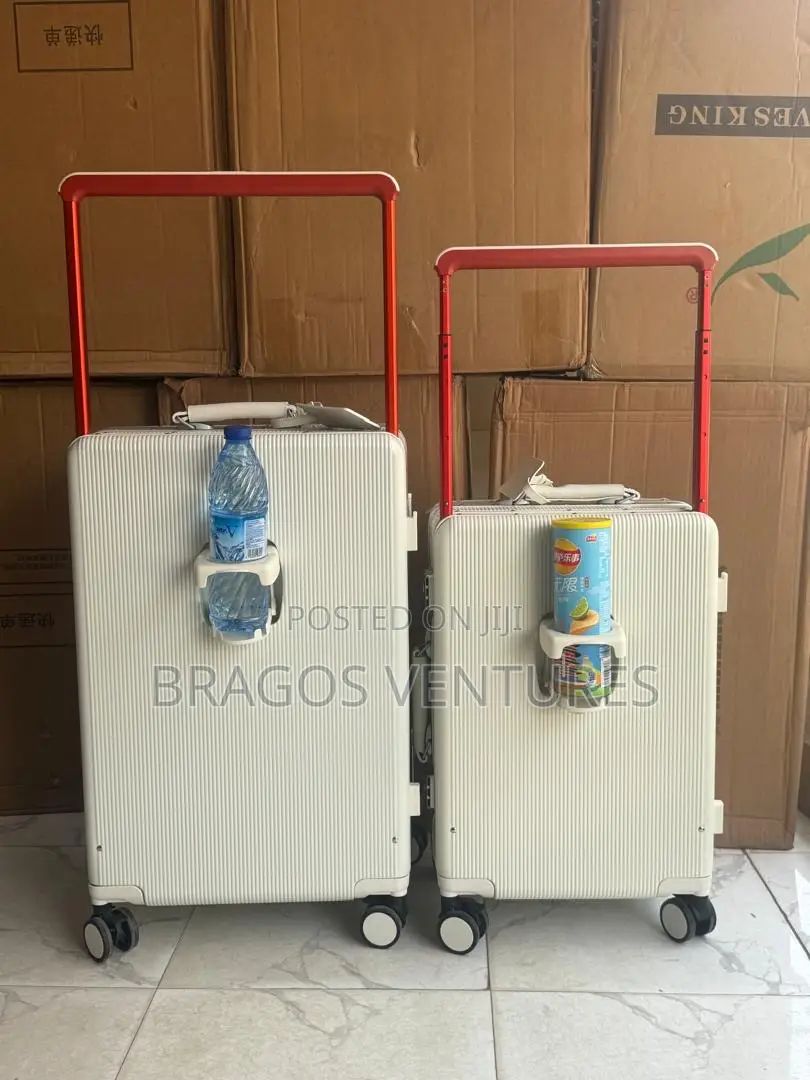 Aluminum Boxes Set of 2pcs With Water Bottle Holder