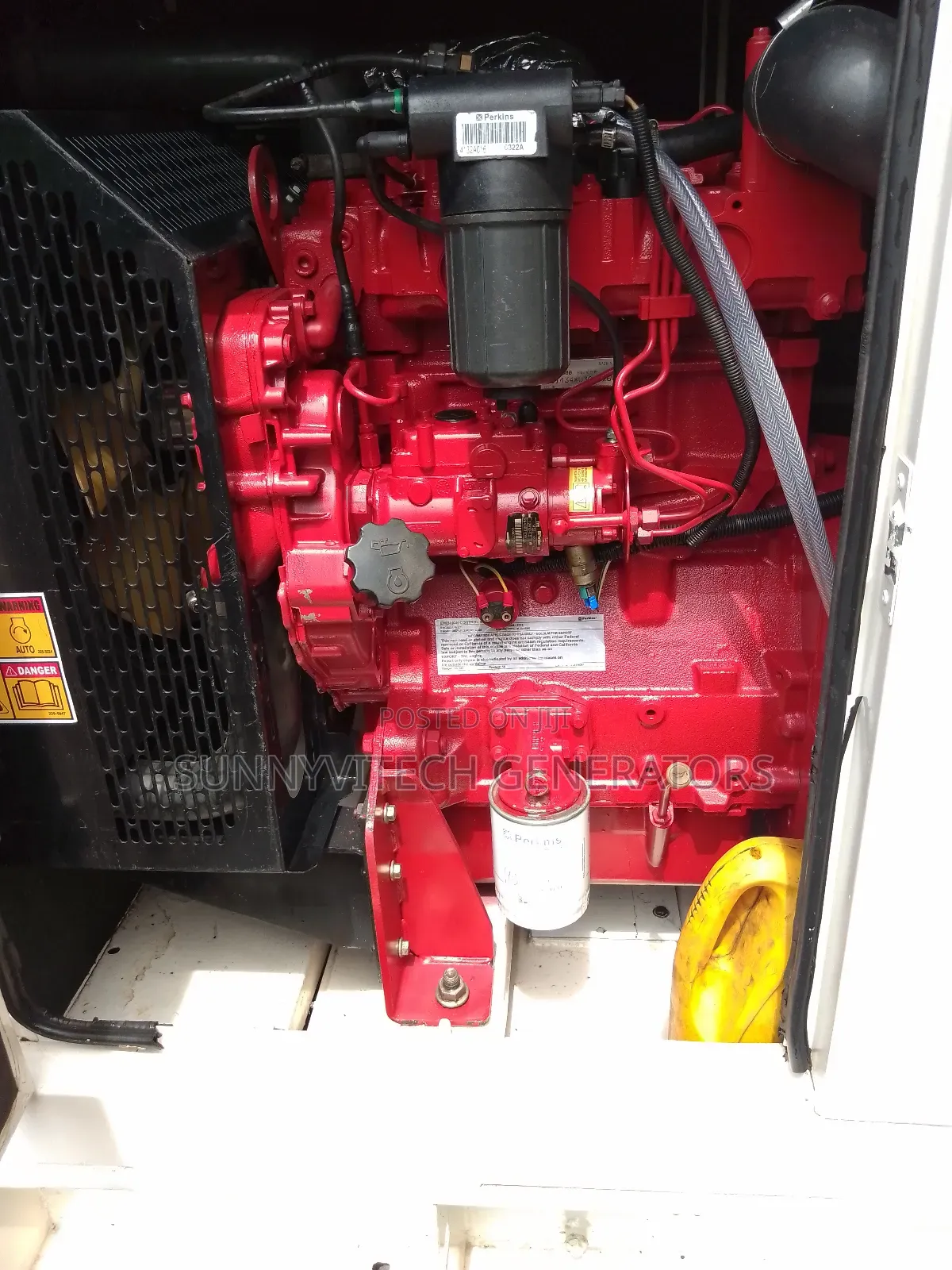 30kva Perkins Generator Marapco Super Silence Almost New One