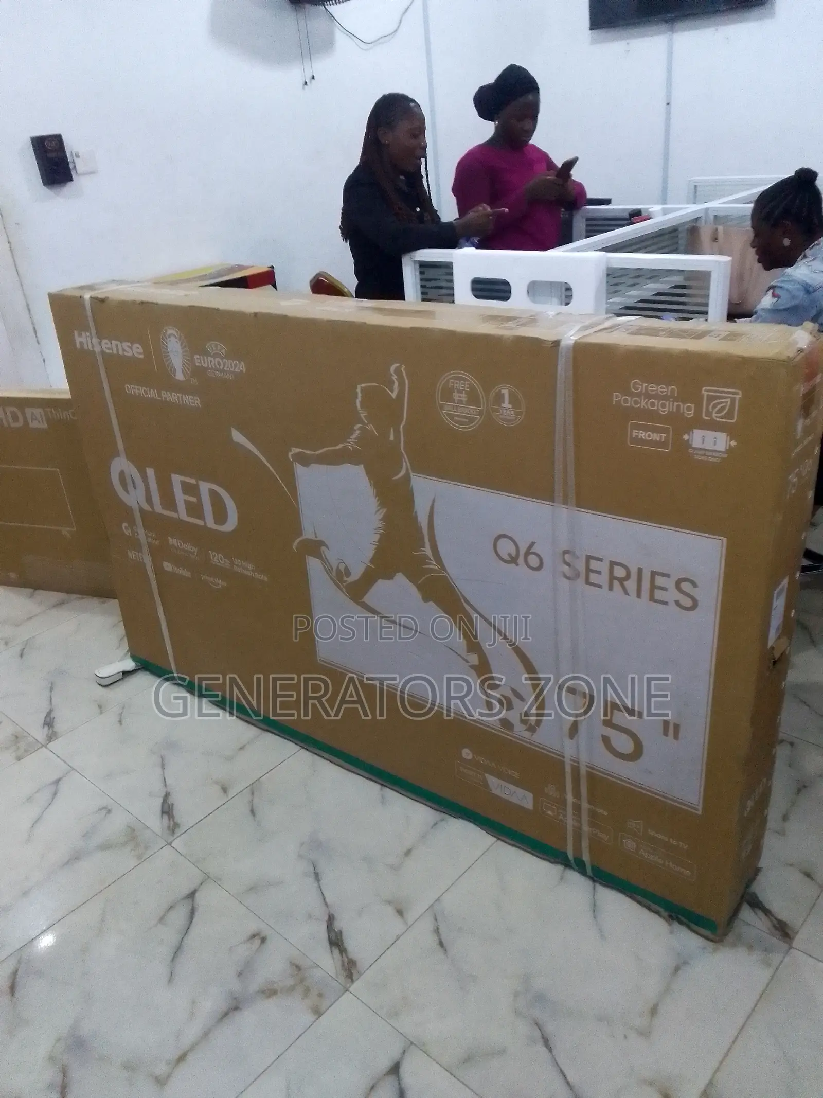 Noise-Suppressed Hisense Qled Hisense 75 Inches "Q6 Series"