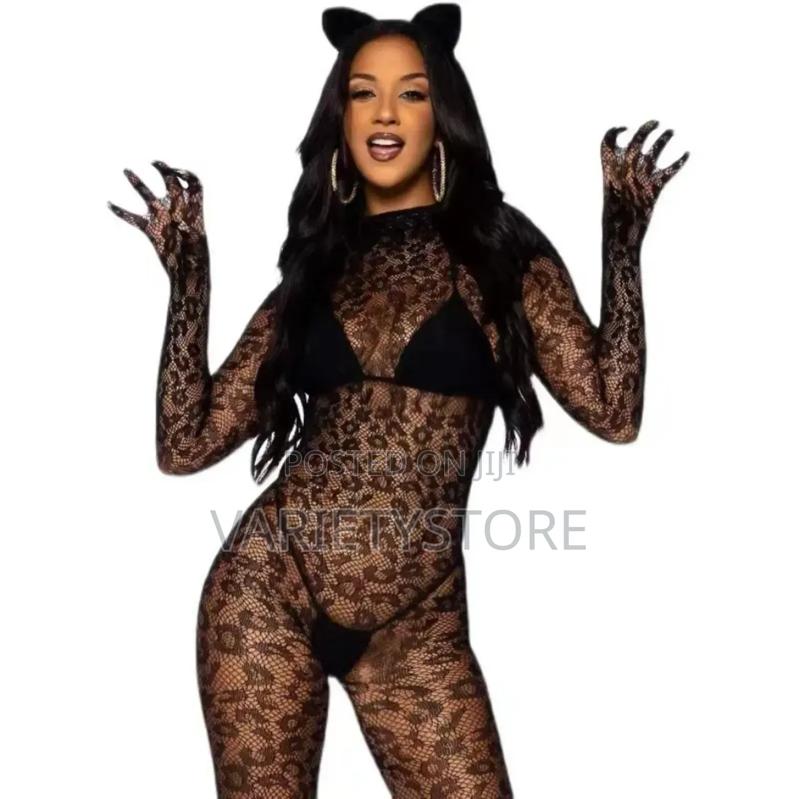 Sexy Body Stocking Leopard Bodysuit