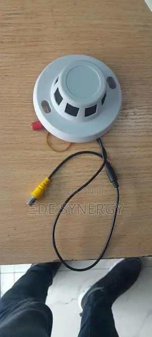 Wired Smoke Detector With Spy HD Camera And Mobile App