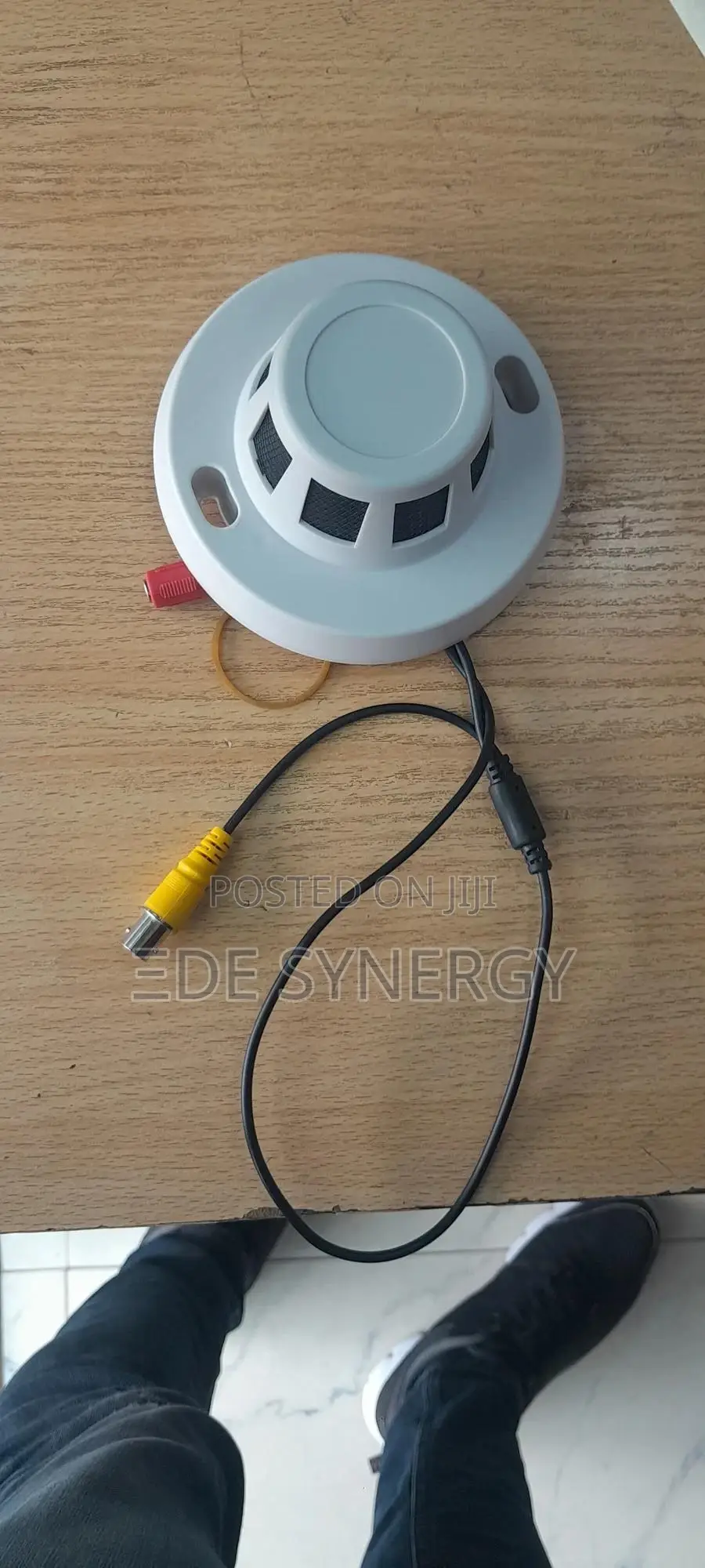 Wired Smoke Detector With Spy HD Camera And Mobile App