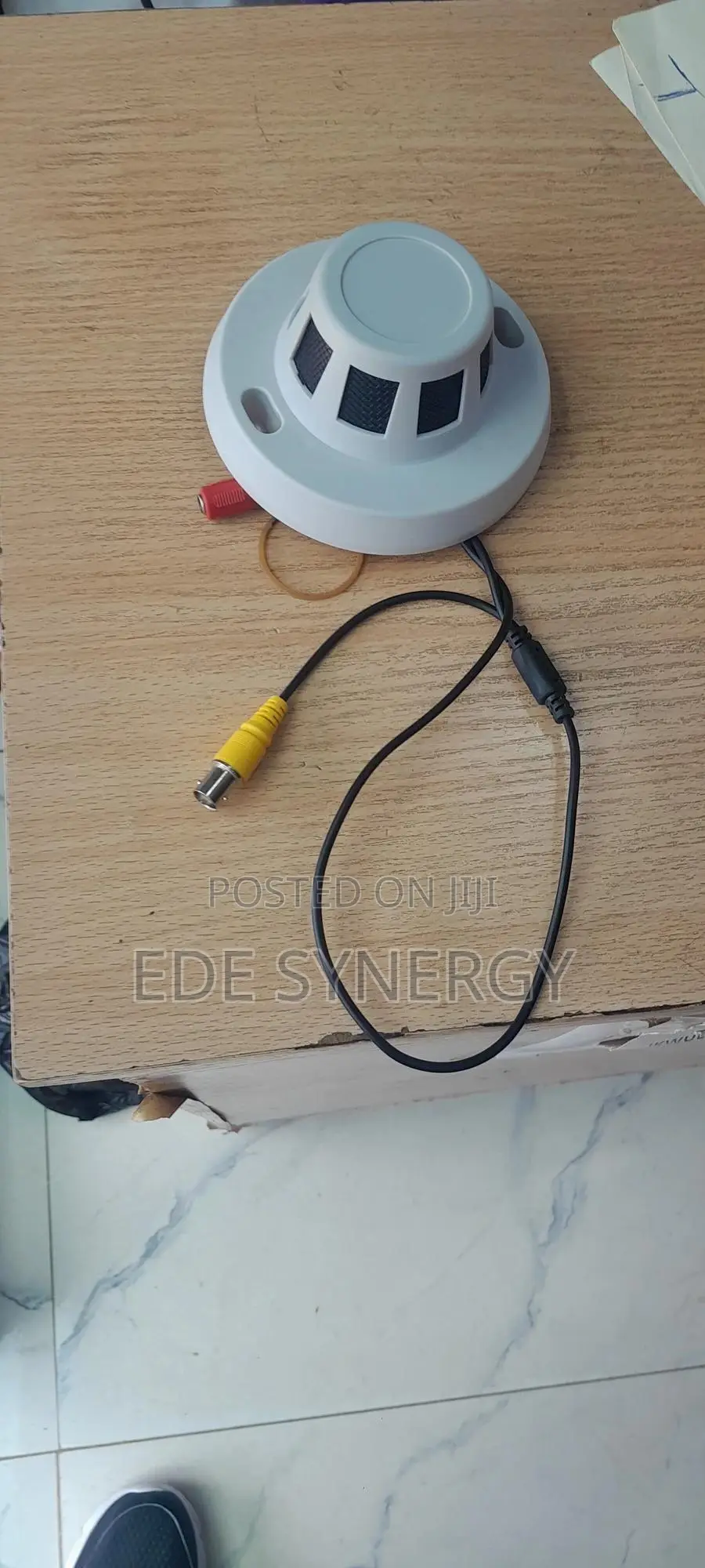 Wired Smoke Detector With Spy HD Camera And Mobile App