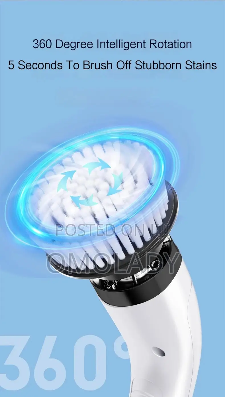 7 in 1 Cordless Electric Spin Scrubber Clraner