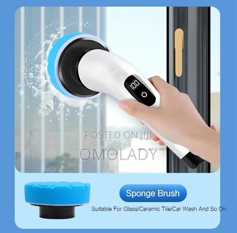 7 in 1 Cordless Electric Spin Scrubber Clraner
