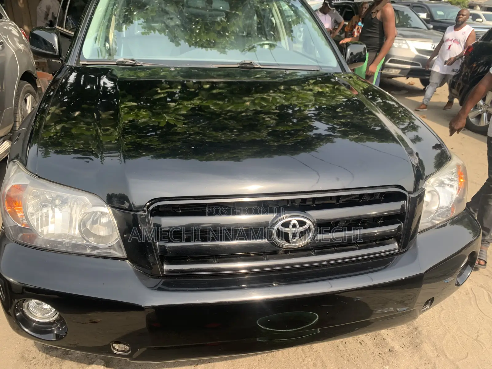 Toyota Highlander Limited V6 4x4 2007 Black
