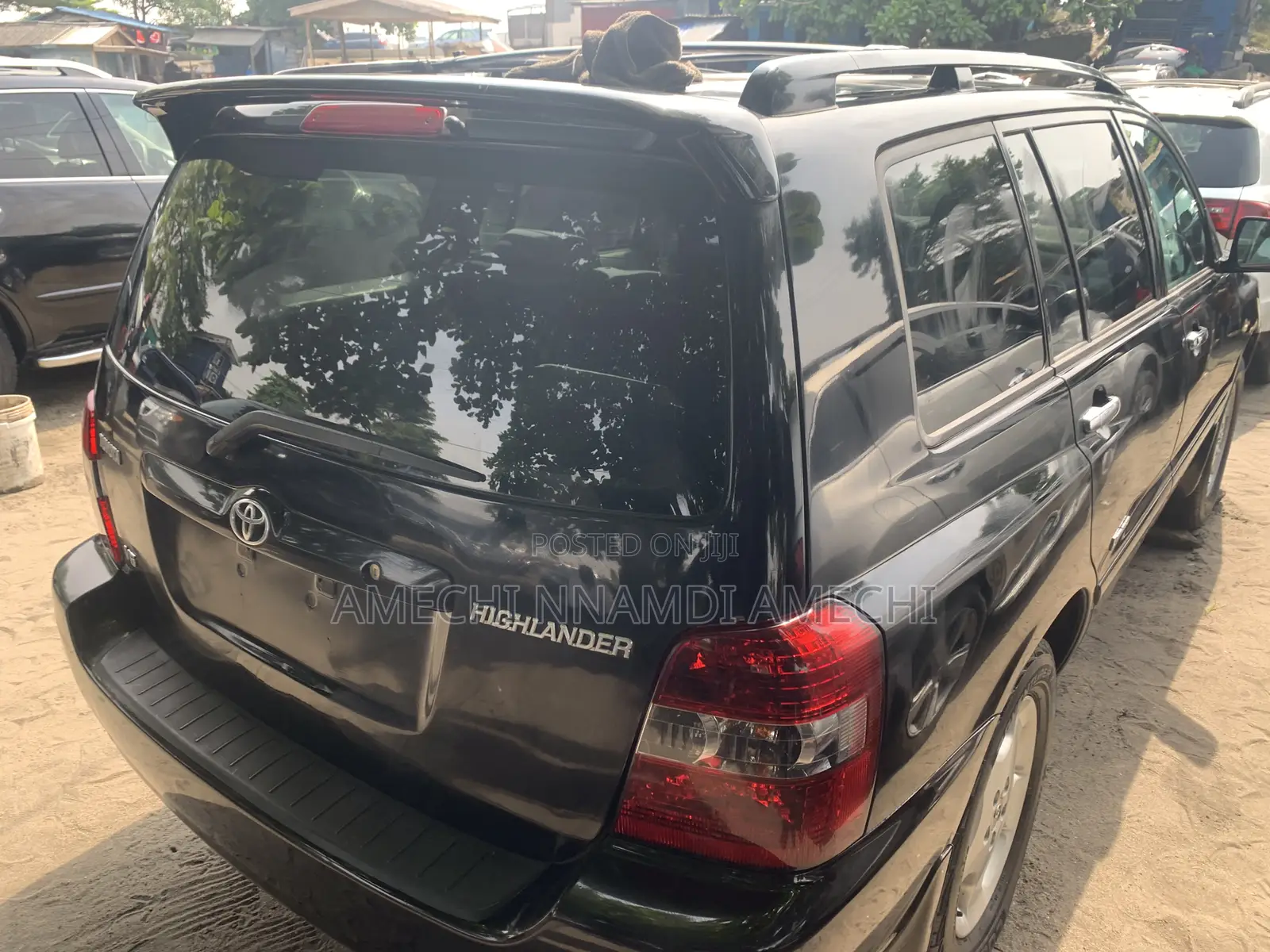 Toyota Highlander Limited V6 4x4 2007 Black