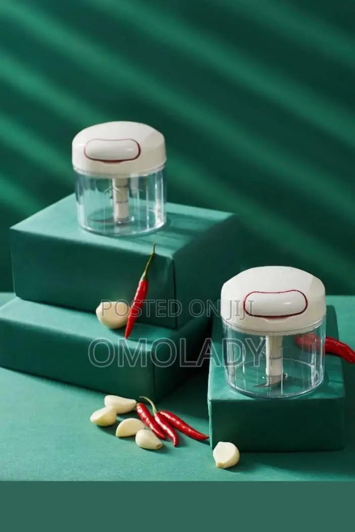 Mini Manual Small Hand Powered Food Processor Chopper