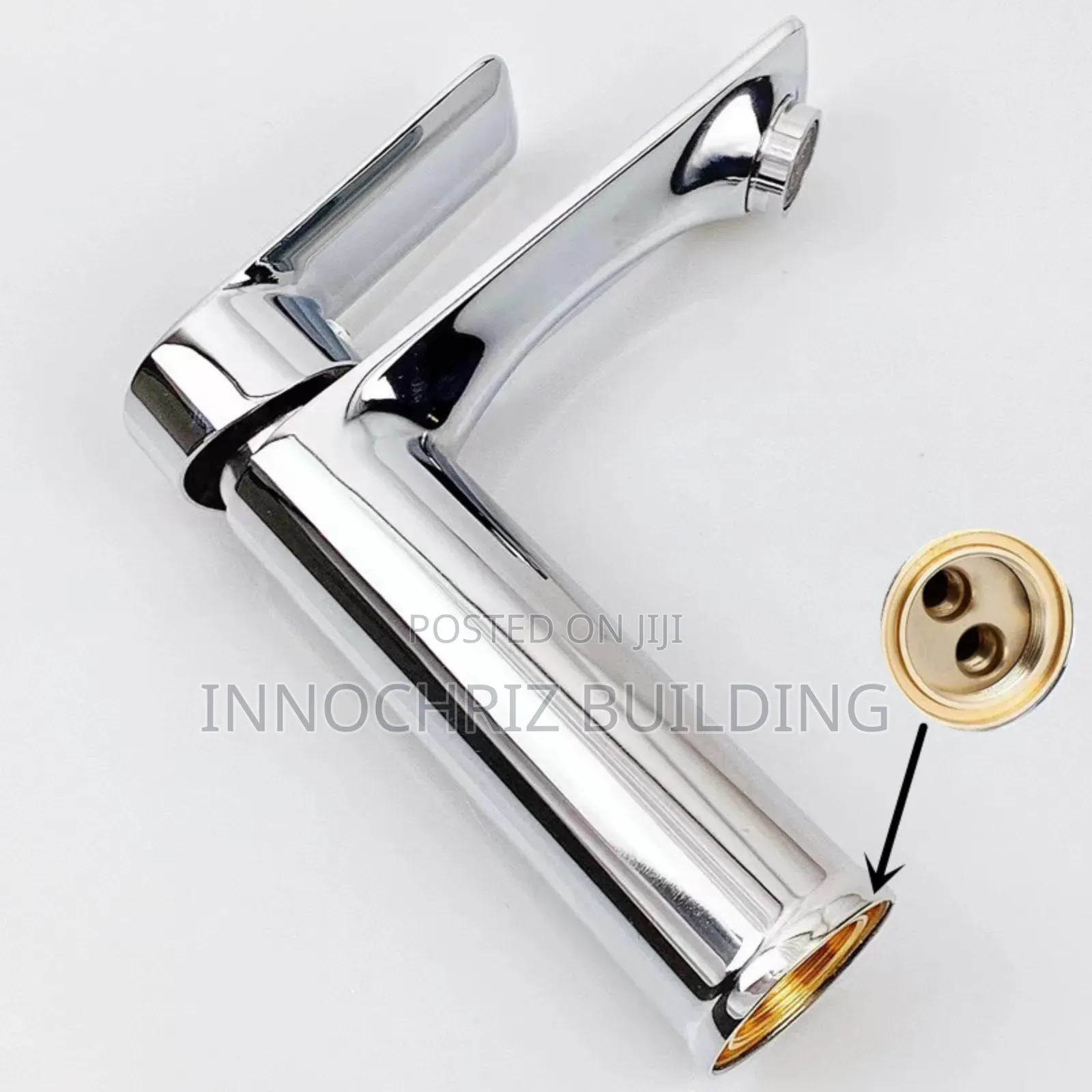 Chrome Basin Mixer Tap (T09)