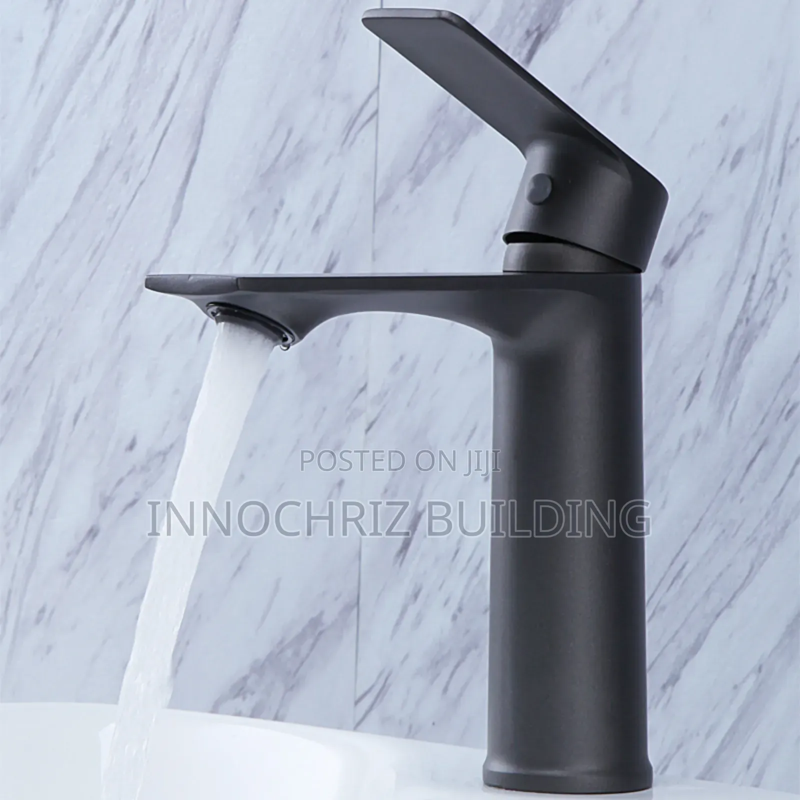 Black Basin Mixer (0864)