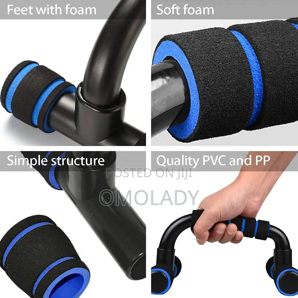 Push Up Bar Detachable Soft Foam Anti Skid Sweat Proof