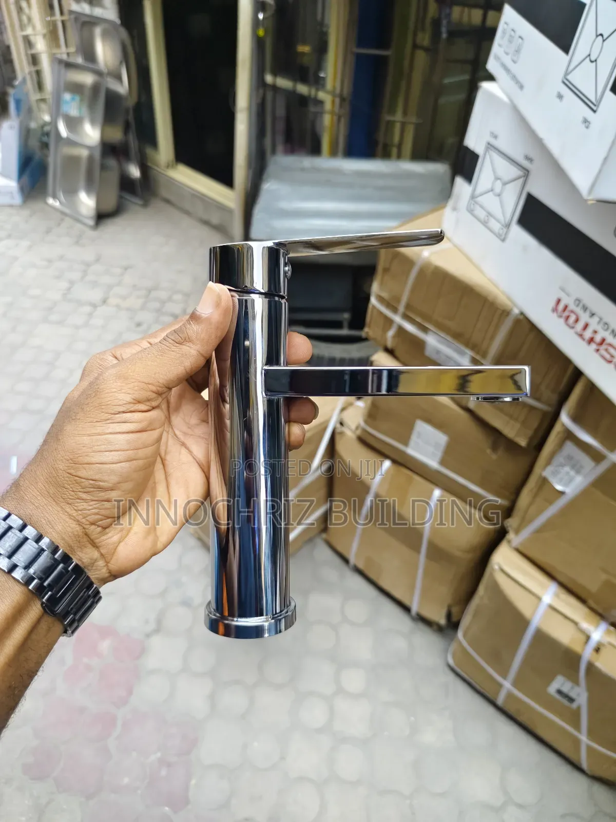 Chrome Quality Basin Tap (6533)