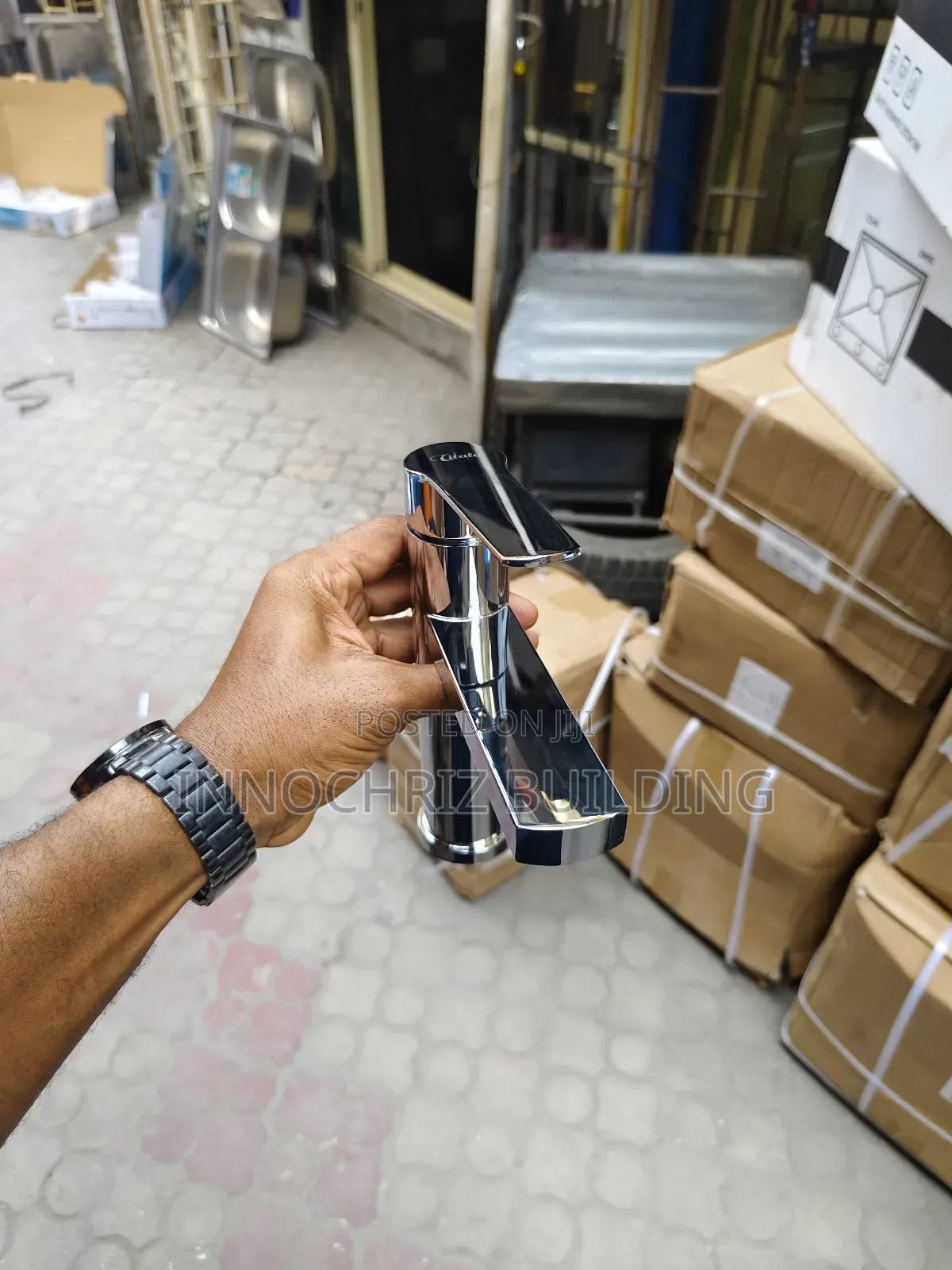 Chrome Quality Basin Tap (6533)