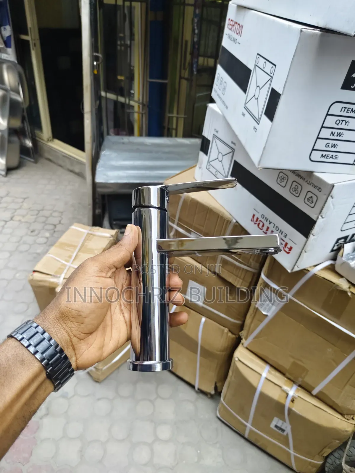 Chrome Quality Basin Tap (6533)