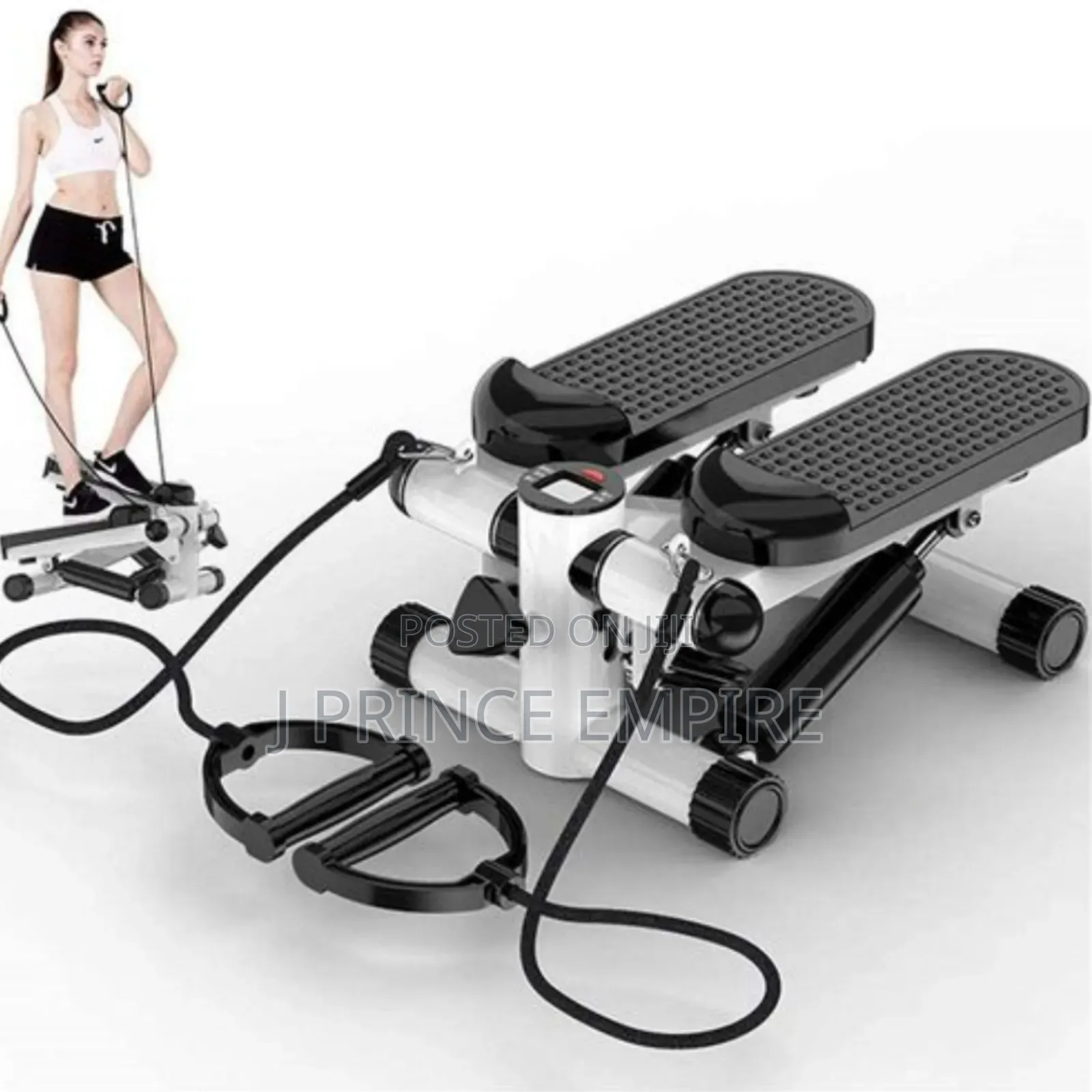 Fitness Stepper Machine With Resistance Band