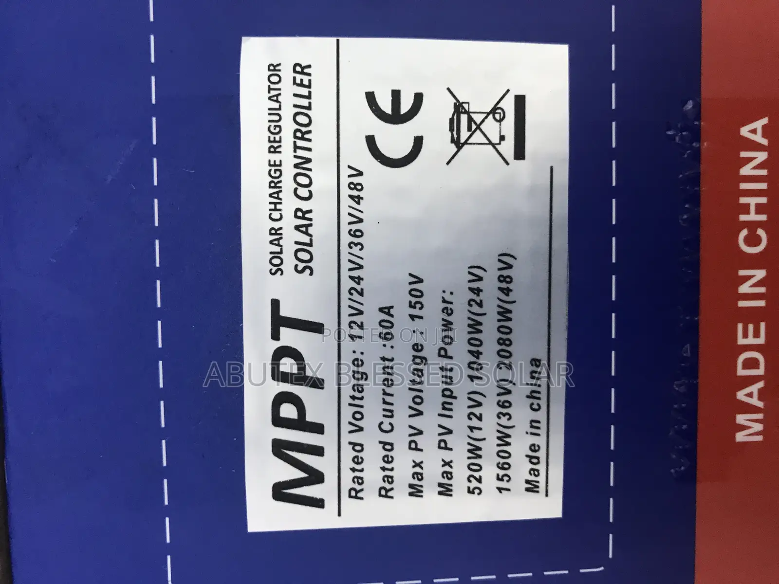 60ah 48v Solar SMS Charge Controller