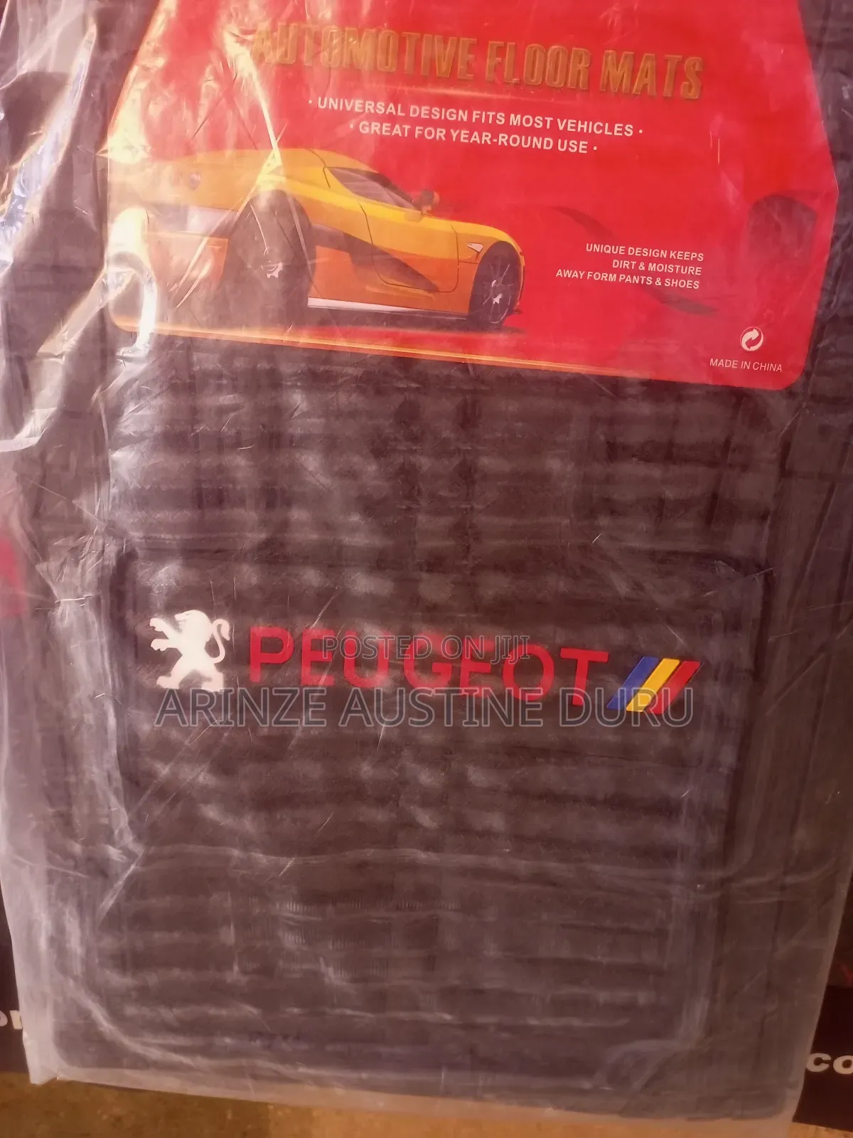 Peugeot
3d Footmat Black