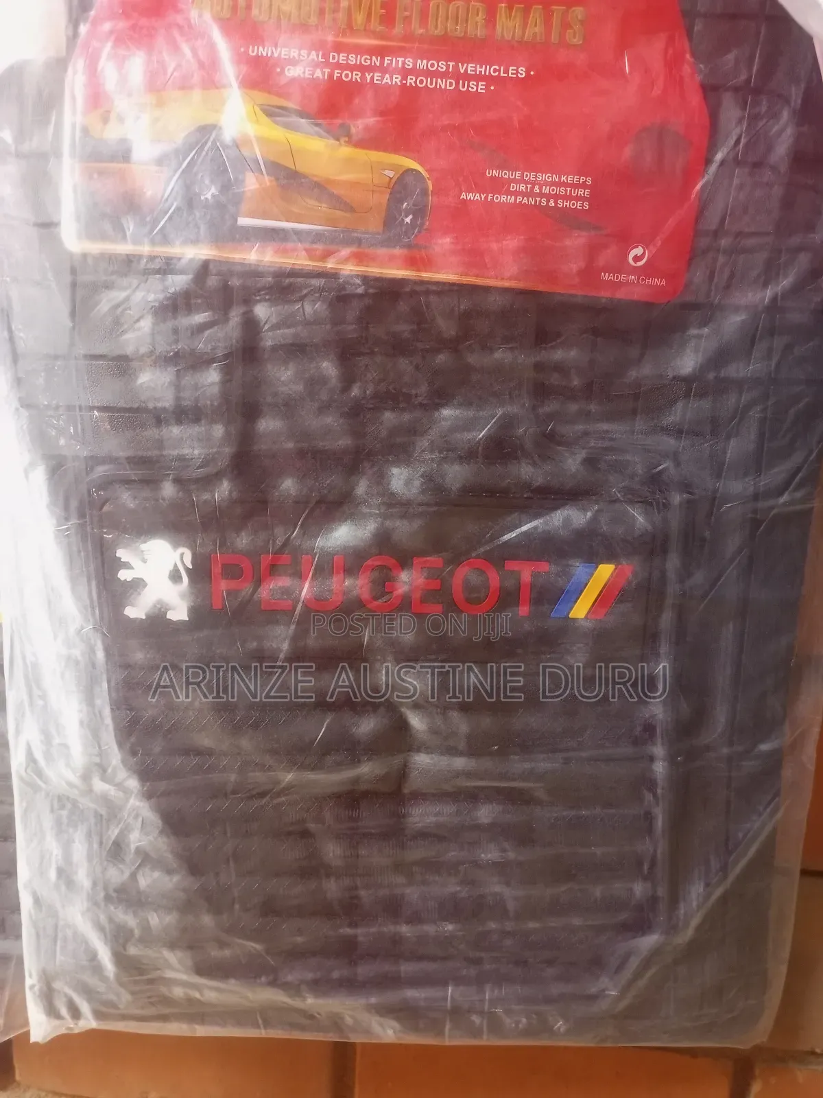 Peugeot
3d Footmat Black