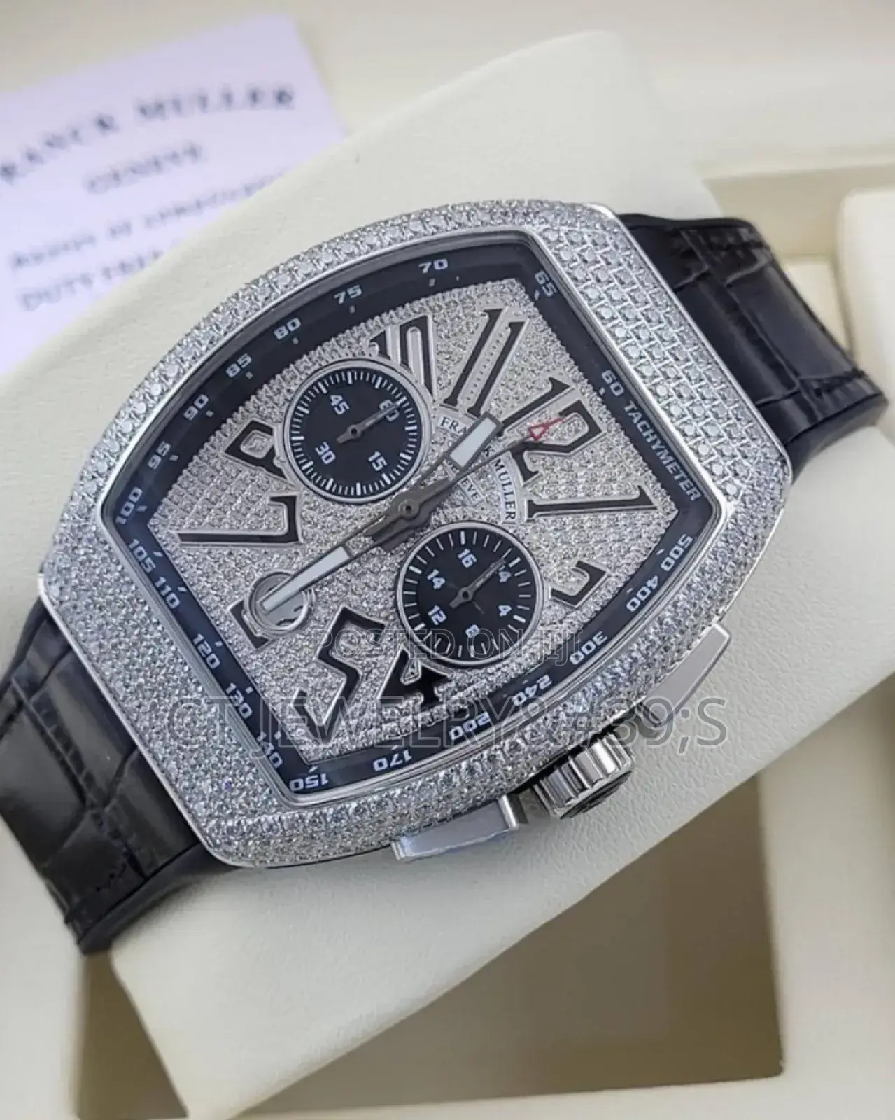 Ice Diamond Stones Franck Muller Geneva for the Fashionable
