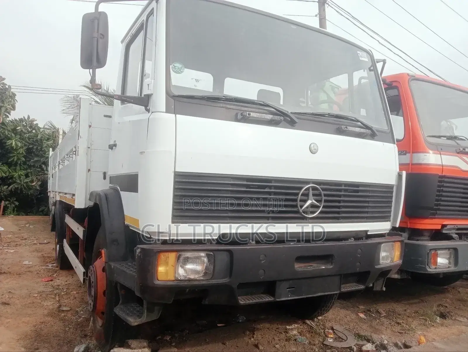 Mercedes Benz German Pickup Truck 2000 White